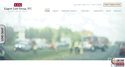 Desktop Screenshot of liggettlawgroup.com