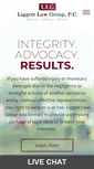 Mobile Screenshot of liggettlawgroup.com